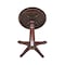 International Concepts Round 30 in Round Top Pedestal Table, 40.9 inH, Rich Mocha, 30 W, 30 L, 41.9 in H, Wood, Rich Mocha K15-30RT-27B-6B-2 - alternate 4